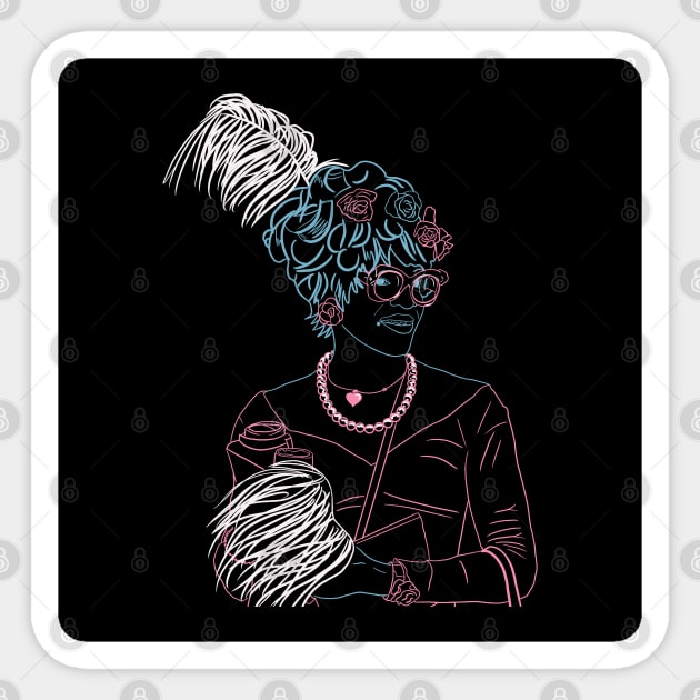 Marsha P Johnson Sticker by SturgesC